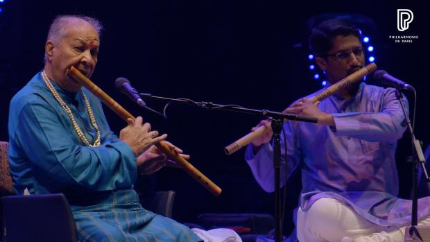 NUIT DU RAGA INDIEN A LA PHILARMONIE DE PARIS  – Kushal Das – Dr. L. Subramaniam – A. Ali Khan – H. Chaurasia