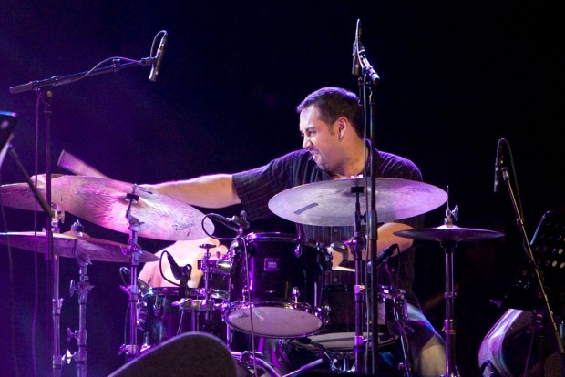 Antonio Sánchez au festival Jazz à Junas